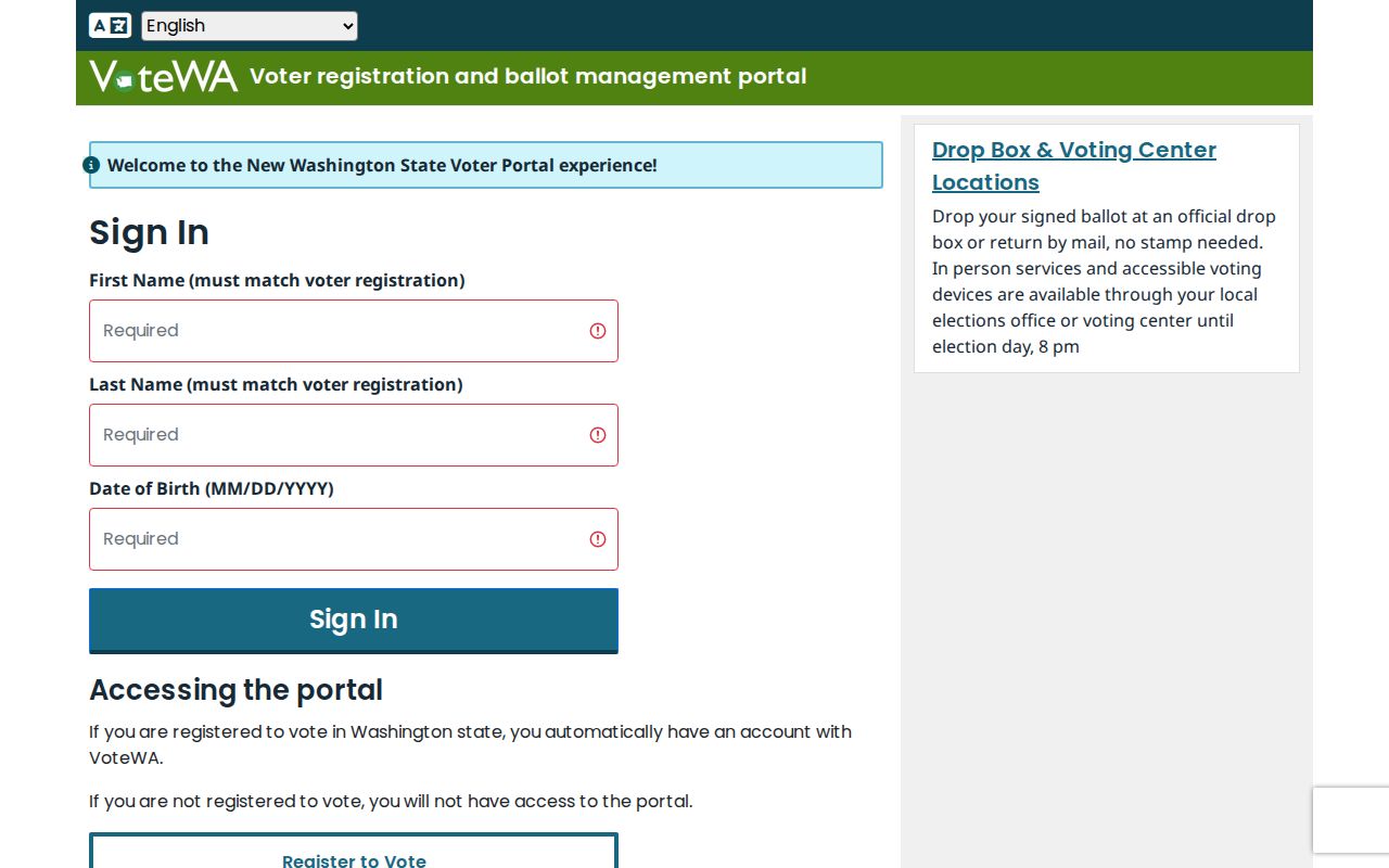 Silver Firs residents directory VoteWA registration lookup