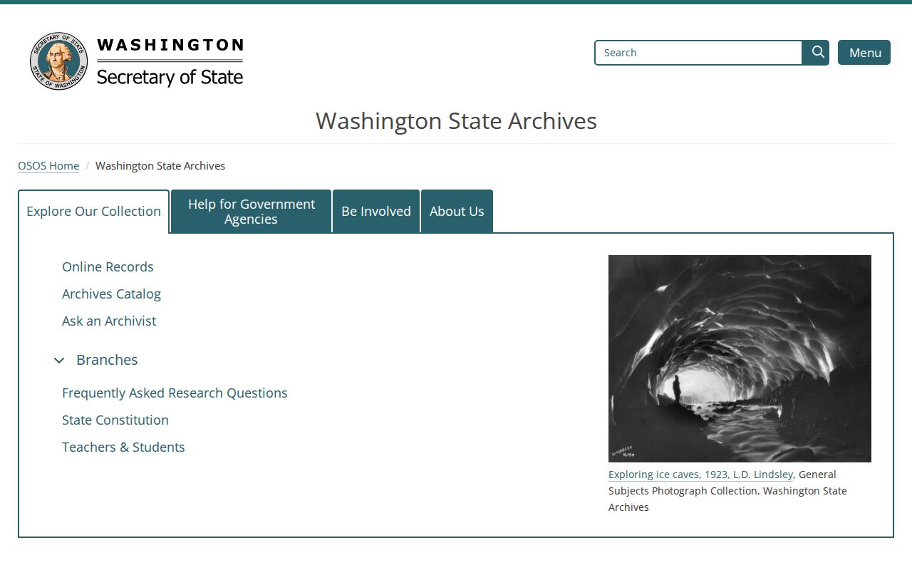 Silver Firs city directory research at Washington State Archives
